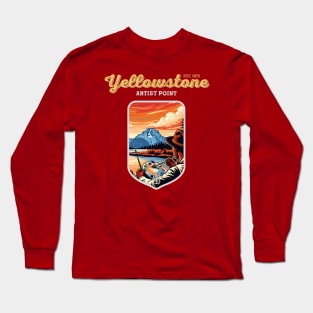 USA - NATIONAL PARK - YELLOWSTONE - Yellowstone Artists Point -31 Long Sleeve T-Shirt